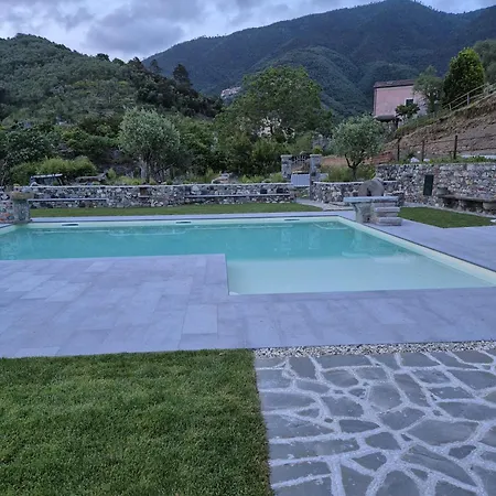 Il Vecchio Frantoio Di Gardan Con Piscina Lägenhet *